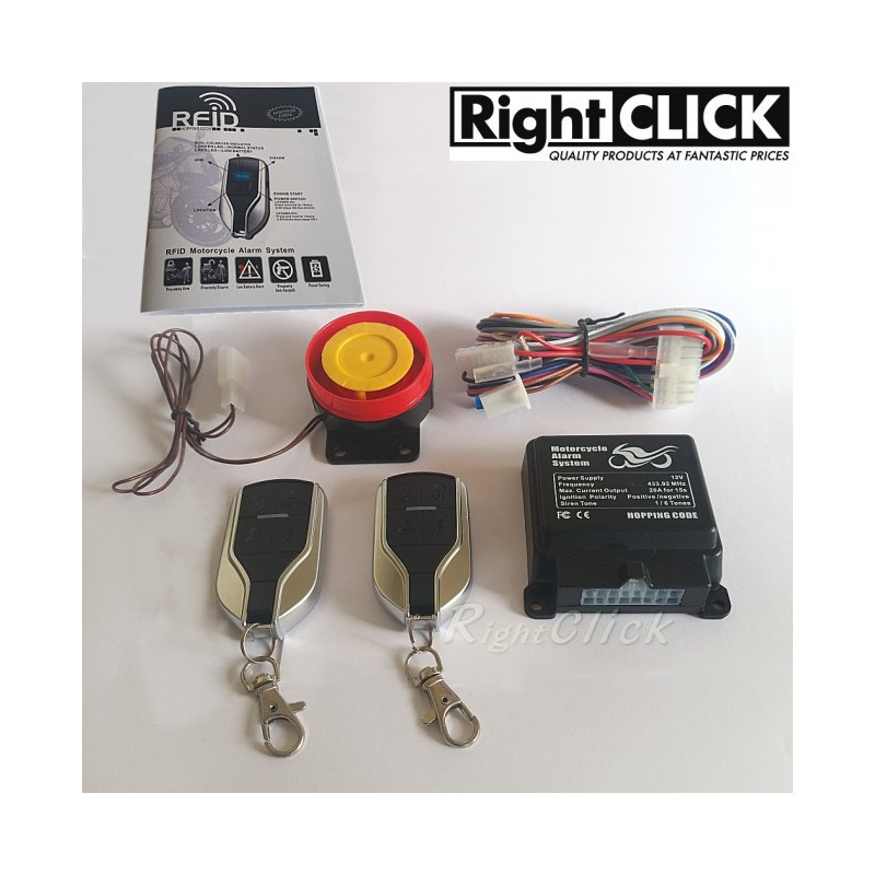 RFID Motorcycle Alarm System MCA760