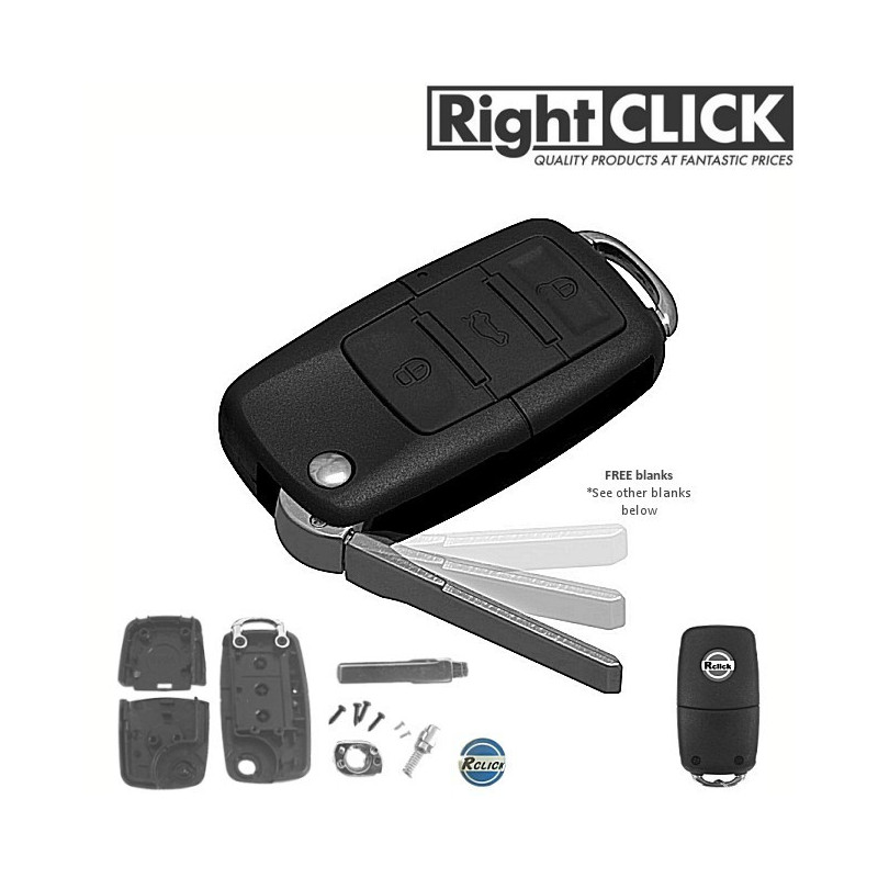 R669KEY UNIVERSAL Remote Key case with free blank For Any Car