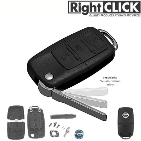R669KEY UNIVERSAL Remote Key case with free blank For Any Car