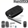 R669KEY UNIVERSAL Remote Key case with free blank For Any Car