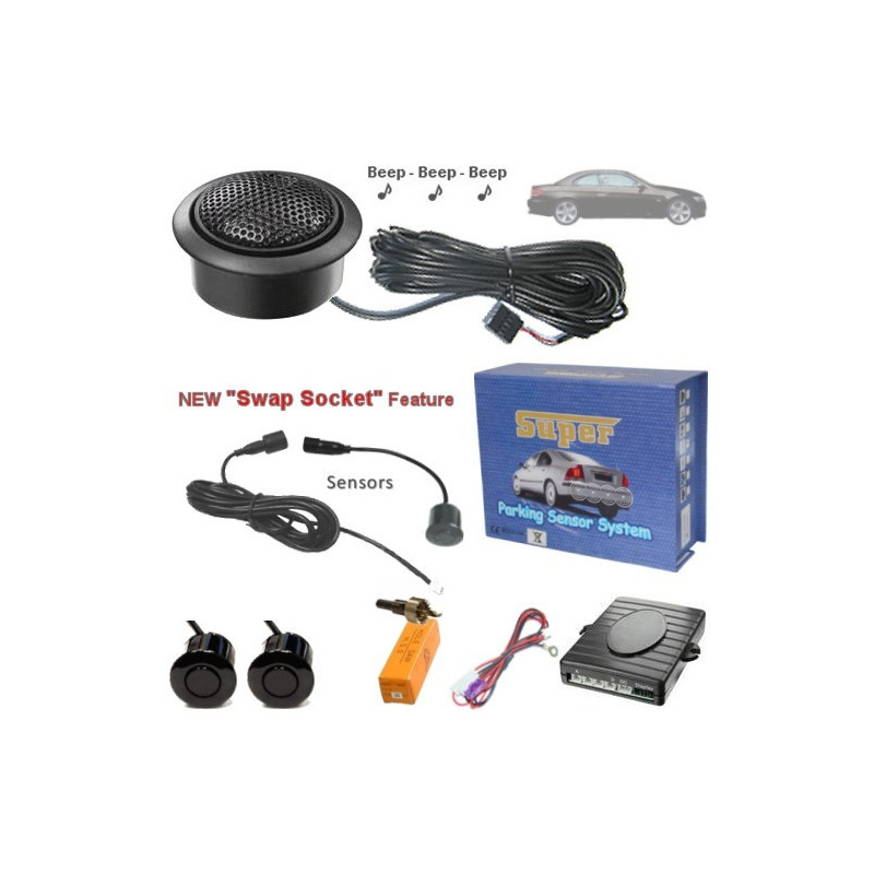 REVERSE Parking 2 Sensors audible alarm PS601-2