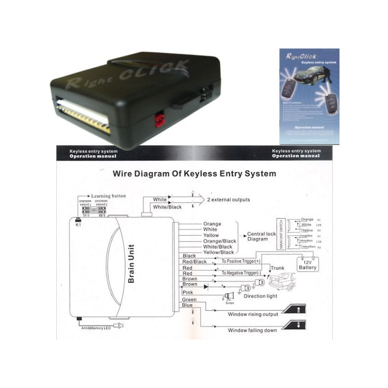 Replacement For Remote Keyless Mainunit_KExxx-ULT