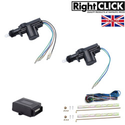 UNIVERSAL 2 Door 12v  Central Locking KIT (1 Master +  1 Slave)  CL1M1S