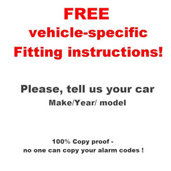 Car Alarm Remote Central Lock Immobiliser AL449HC