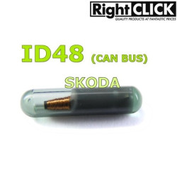 TP24 ID48 (CAN-BUS) Transponder Chip for SKODA encrypted ID48CAN-SKODA