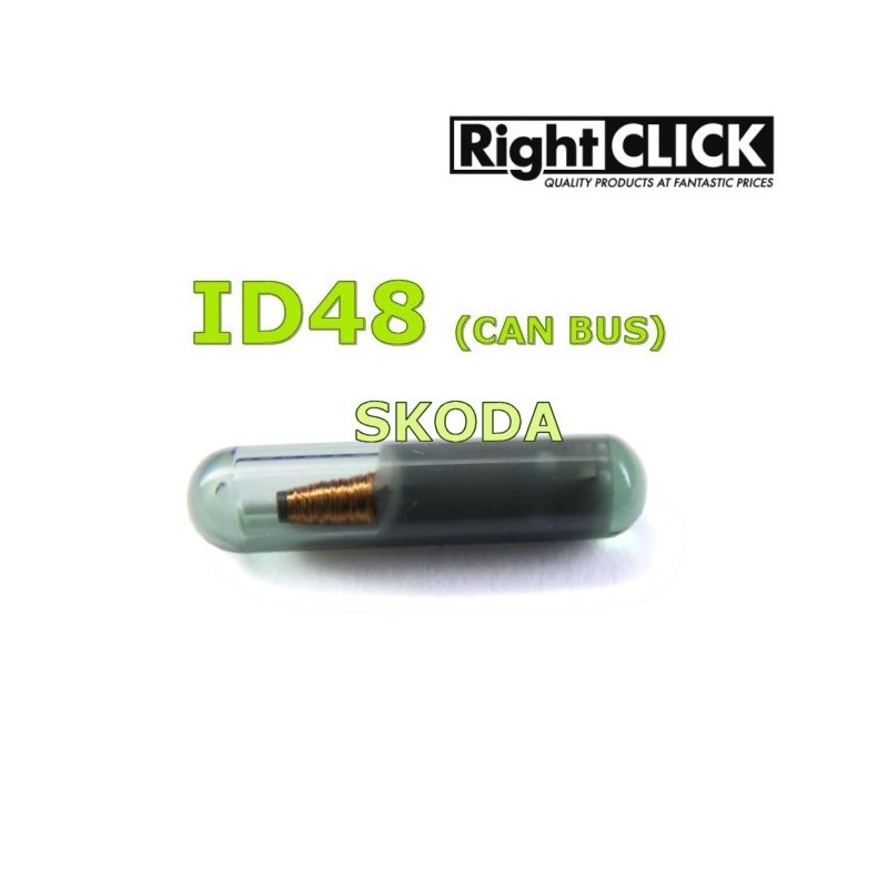 TP24 ID48 (CAN-BUS) Transponder Chip for SKODA encrypted ID48CAN-SKODA TP24 ID48 (CAN-BUS) Transponder Chip for SKODA encrypted ID48CAN-SKODA