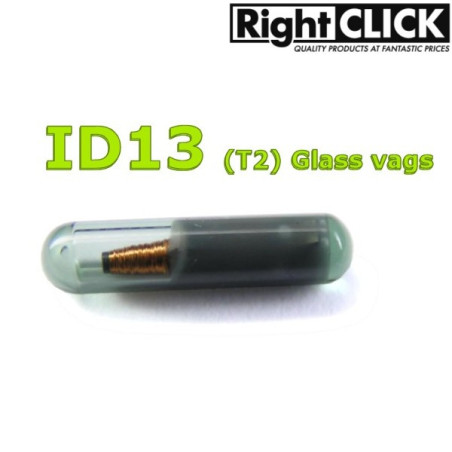 ID13 (T2) Glass VAGS Transponder Chip for Honda, Fiat, Audi, Skoda, VW