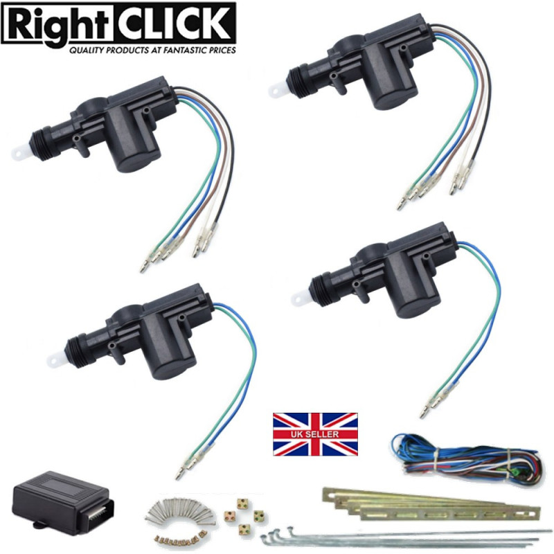 Central Locking Kit 4 Door (2Master + 2Slave) CL2M2S