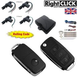 4 Door Central Locking Kit Remote Keyless "TOP QUALITY"  CLR851-4D