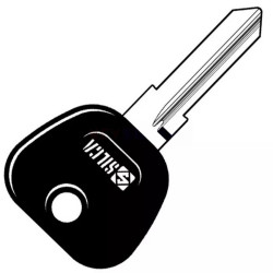 Plastic Head Key BMW Silca HU50AP Replacement Spare Key Blank