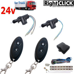 24V FOR TRUCK 2 Door Central Locking Kit Remote Keyless 24V-CLR212-2D