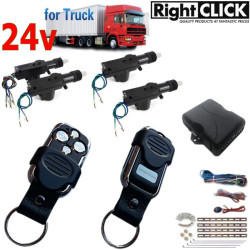 24V-CLR655-4D 24V FOR TRUCK 4 Door Central Locking Kit Remote Keyless