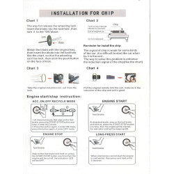 Smart Key Engine Start Stop System +RFID Immobilizer System ESSS-ES02