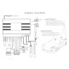 PKE Keyless Entry Car Security Alarm system PKE02-229