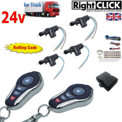 24V FOR TRUCK 4 Door Central Locking Kit Remote Keyless 24V-CLR449-4D