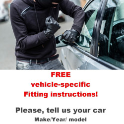 1 Door Central Locking Kit Remote Keyless 1D-KE606-R698