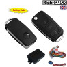 Remote Keyless For Car Central Lock UPGRADABLE TO ALARM VW POLO AUDI BMW etc, "TOP QUALITY" KE851HC-UPG