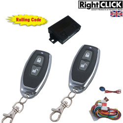 Remote Keyless For Car Central Lock UPGRADABLE TO ALARM "HIGH QUALITY" KE698HC-2BTN-UPG
