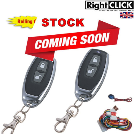 Remote Keyless For Car Central Lock UPGRADABLE TO ALARM "HIGH QUALITY" KE698HC-2BTN-UPG