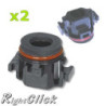 2x BMW E39 H7 HID Bulb Holders Base Adaptors (PAIR-N38)