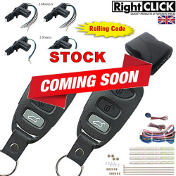 4 Door Central Locking Kit Remote Keyless "HIGH QUALITY"  4D-CLR788HC