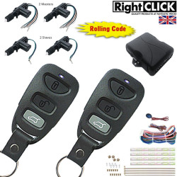 4 Door Central Locking Kit Remote Keyless "HIGH QUALITY"  4D-CLR788HC
