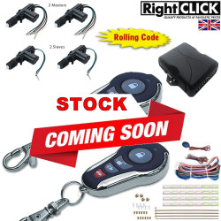 4 Door Central Locking Kit Remote Keyless "HIGH QUALITY"  4D-CLR449HC