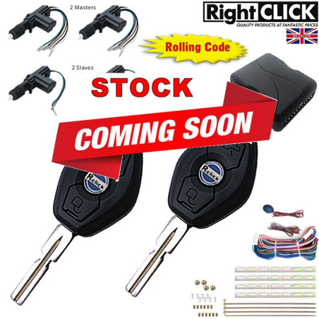 4 Door Central Locking Kit Remote Keyless "TOP QUALITY"  4D-CLR670-4D