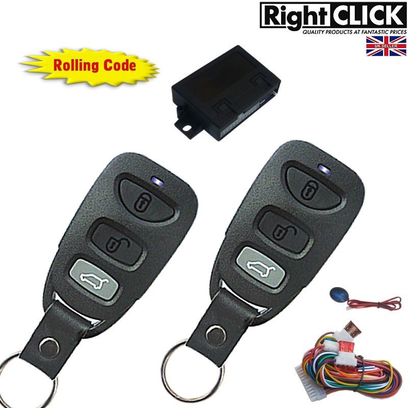 Remote Keyless Car Central Lock / Immobilizer UPGRADABLE TO ALARM  (HIGH QUALITY)   